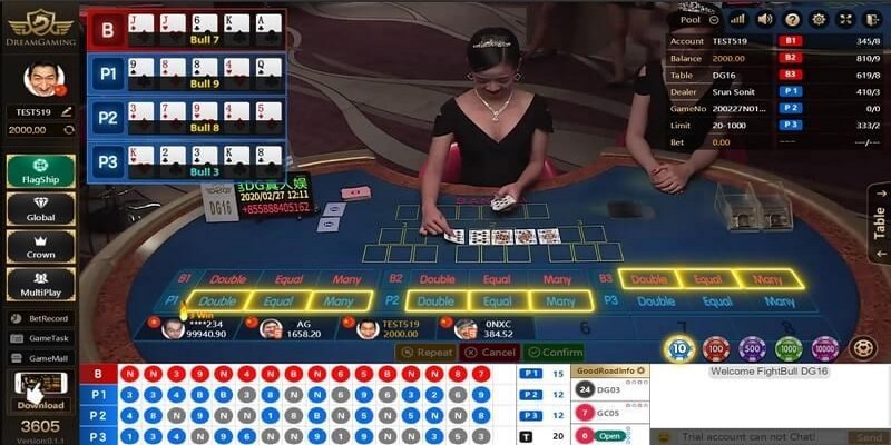 cach choi song dream gaming 2 Vòng may may mắn có tên Roulette